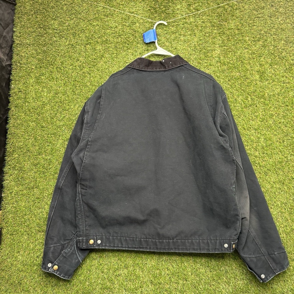 Vintage Carhartt Detroit Jacket Mens 50 J01 Blanket Lining Made In USA Workwear - Picture 3 of 14